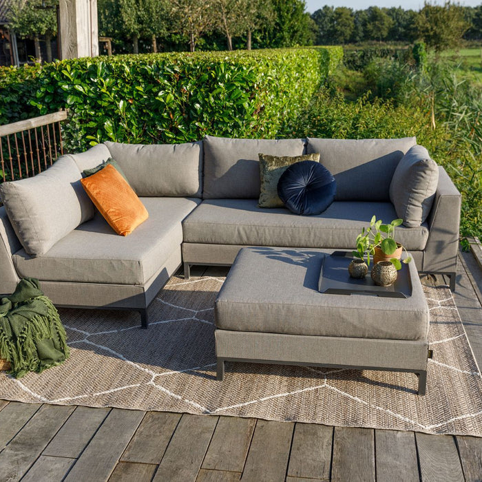 WOOOD Sicilië Loungeset All Weather – Rechts - Taupe