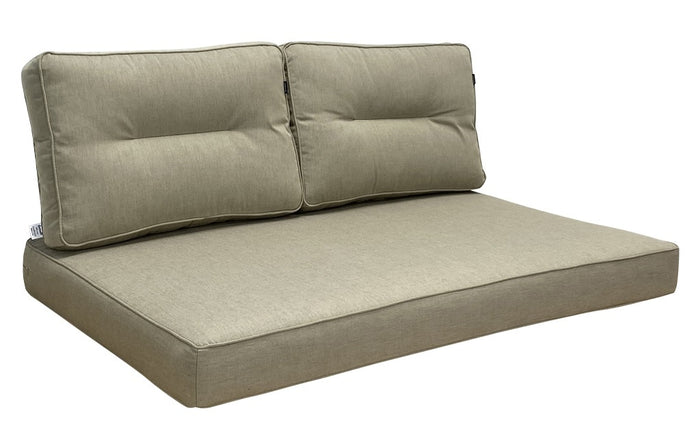 Hartman Havana kussen 3-delige set Jute | Palletkussen 120x80cm