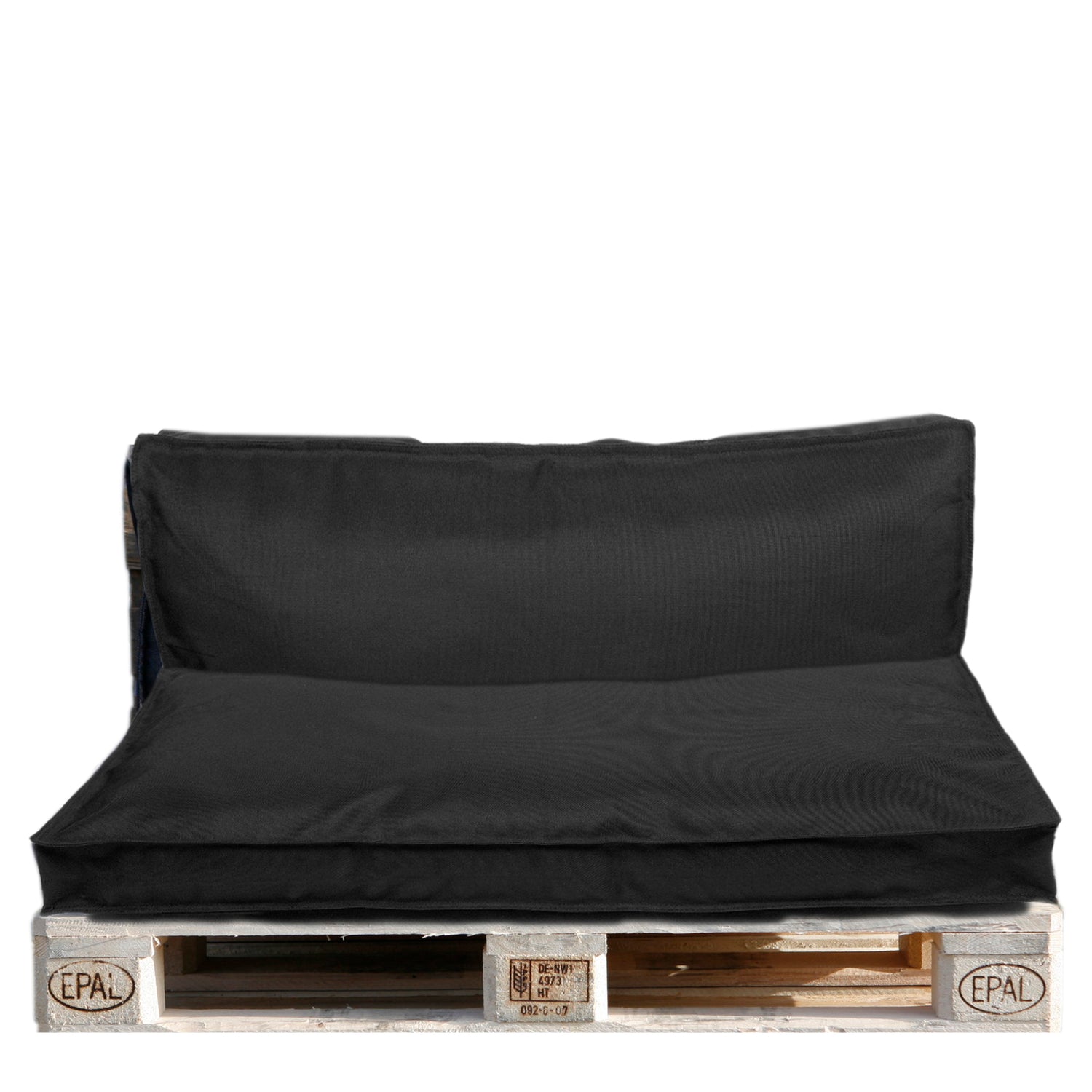 In The Mood Palletkussens Zwart