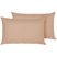 Beliani-ALMYROS -Tuinkussen set van 2-Zandbeige-50 x 70 cm-Polyester