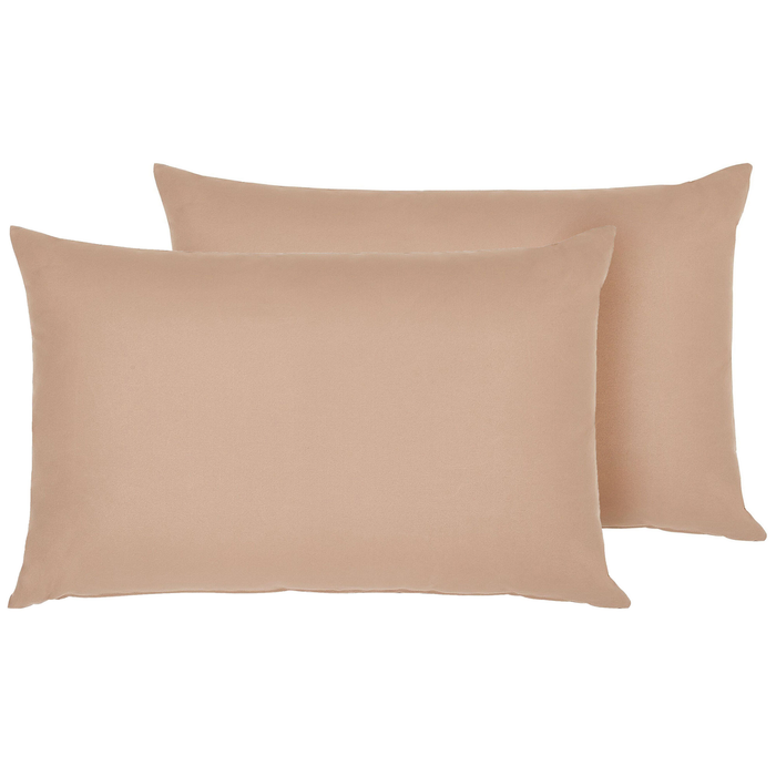 Beliani-ALMYROS -Tuinkussen set van 2-Zandbeige-50 x 70 cm-Polyester
