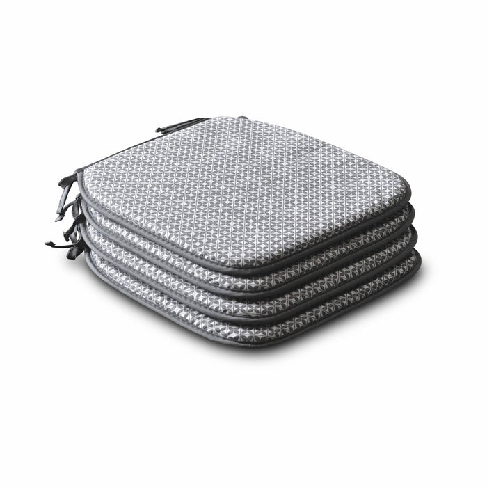 sweeek - Set van 4 stoelkussens, 40x40cm