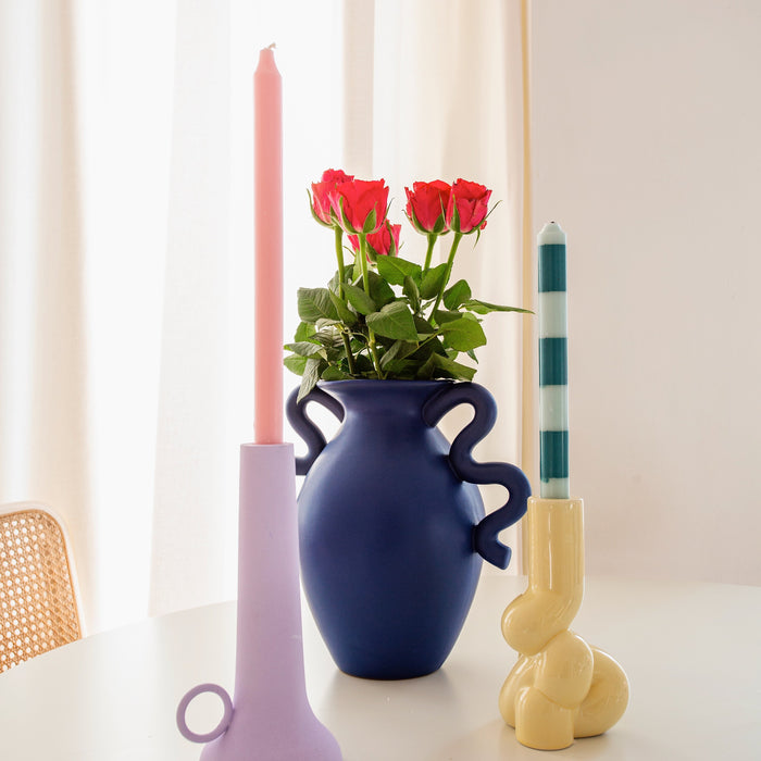 ferm LIVING Verso Vaas - Blauw