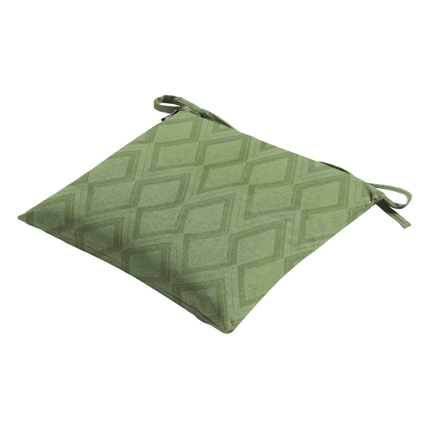 Madison - Zitkussen - Graphic sage - 46x46 - Groen