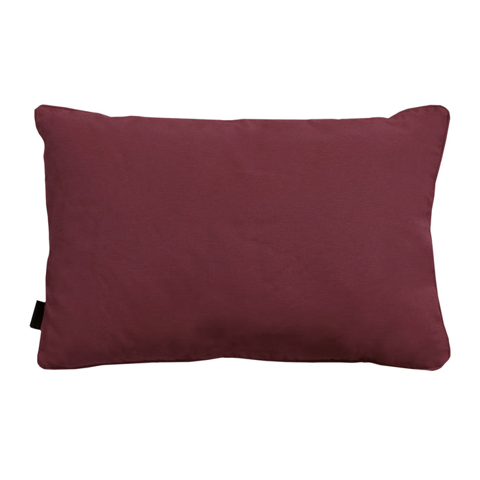 Madison - Sierkussen - Panama bordeaux - 60x40 - Rood