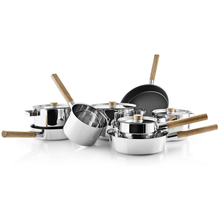 Nordic Kitchen Kookpan - Ø 25.5 cm - 6 liter - Bruin - Eva Solo