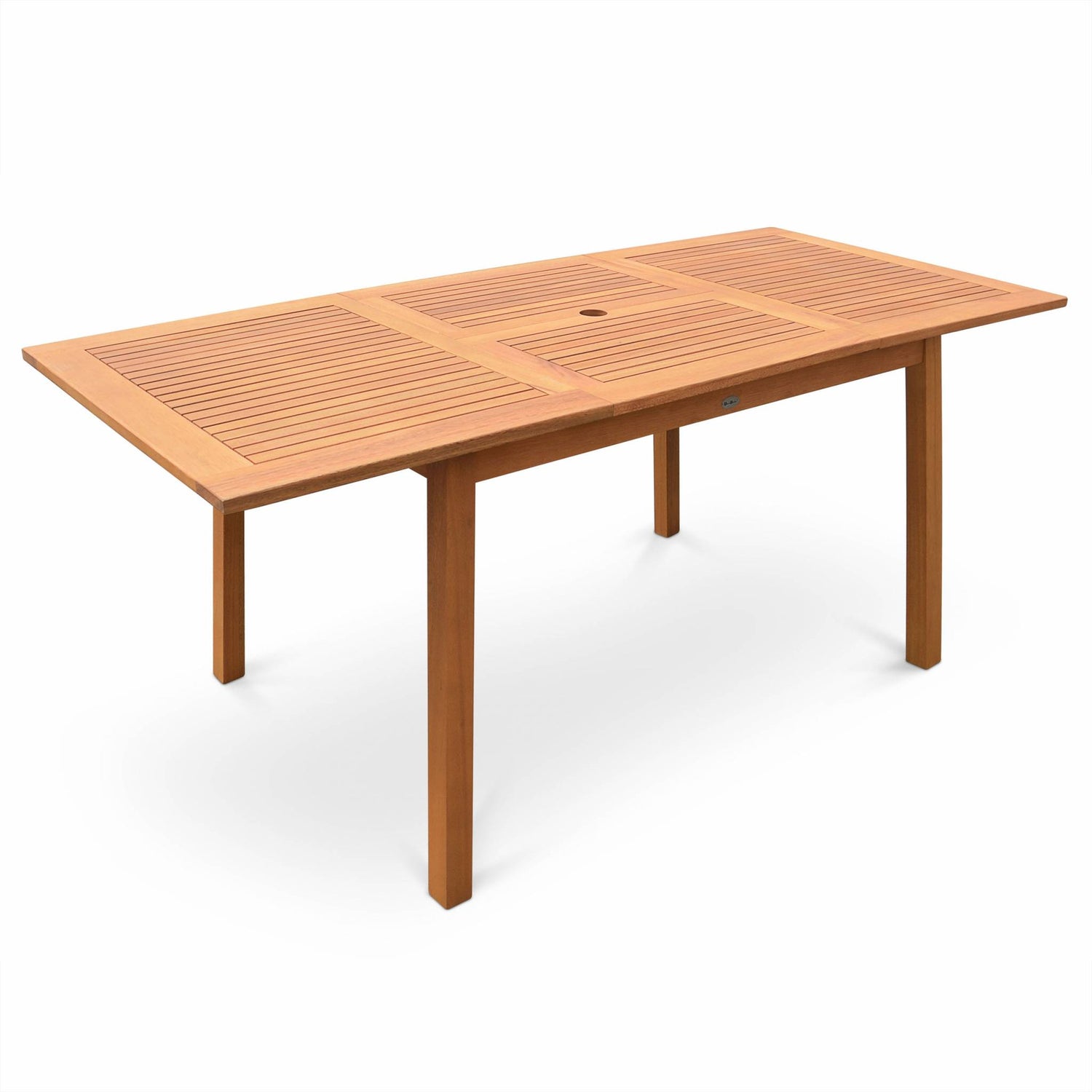 sweeek - Uitschuifbare houten tuintafel 120-180cm