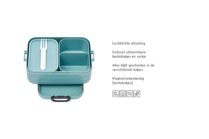 Mepal - Bento lunchbox Take a Break midi - wit