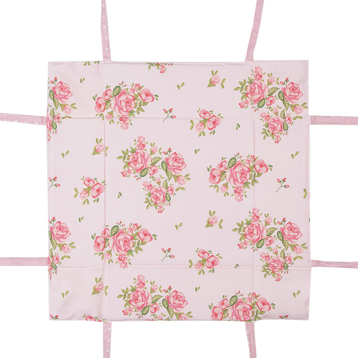 Clayre & Eef Broodmand  35x35x8 cm Roze Katoen Rozen