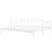 Beliani - TULLE - Eenpersoonsbed - Wit - 90 x 200 cm - Metaal