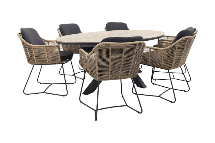 Taste Belmond | GI Edison 220x115 cm. - ovale tuinset