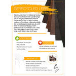 Bronx71 Industriële Barkruk Texas leer cognac 60 - 76 cm - draaibaar -