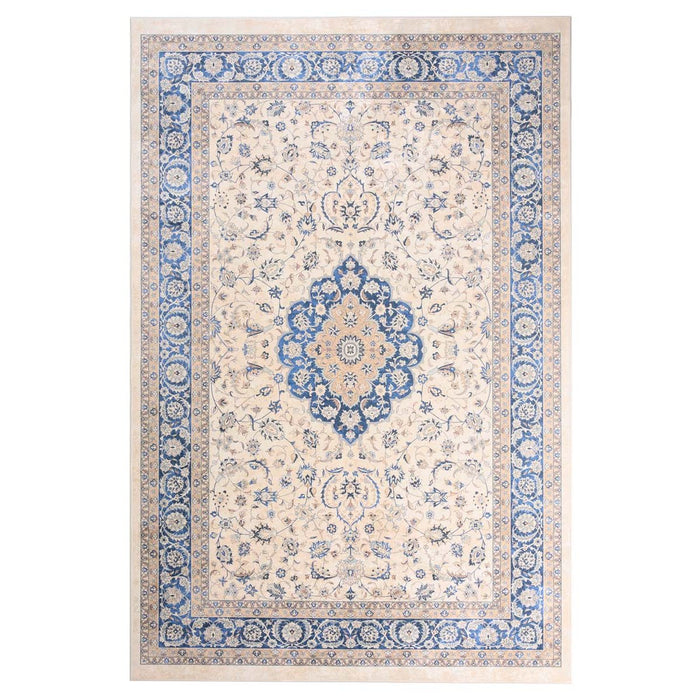 Tapeso Perzisch tapijt wasbaar - Moderna blauw - 160x240 cm
