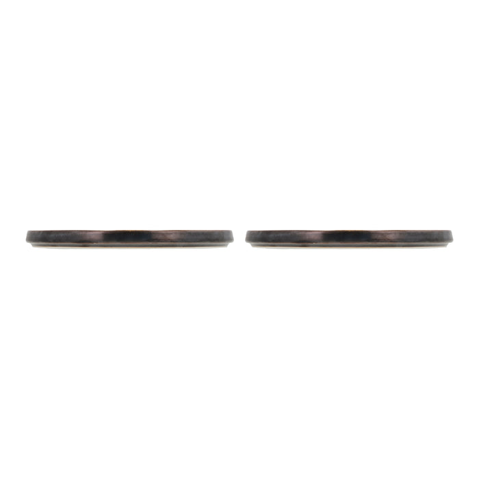 Villa Collection Fjord Ontbijtbord Ø 20,5 cm - 2st. - Zwart