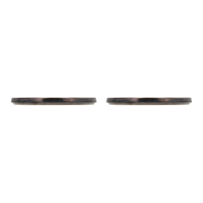Villa Collection Fjord Dinerbord Ø 26,5 cm - 2st. - Zwart