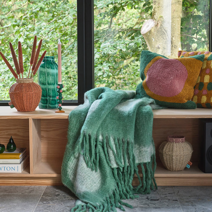 Villa Collection Styles Kandelaar H 18 cm - Groen