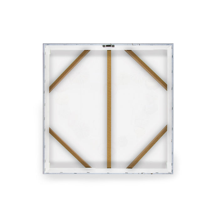 Art for the Home Schelpenhart Buitencanvas 50x50 cm
