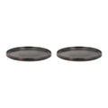 Villa Collection Fjord Dinerbord Ø 26,5 cm - 2st. - Zwart