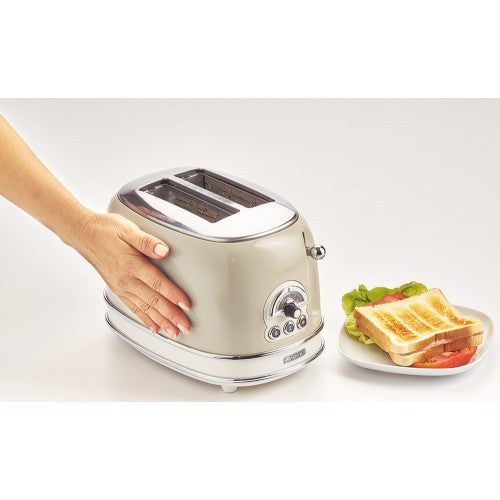 Ariete Broodrooster Vintage 2 sneden \ Beige