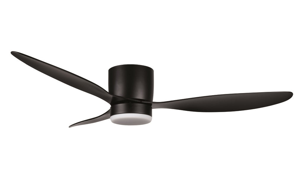 Freelight Plafondventilator Brezza Zwart incl. Led  132cm