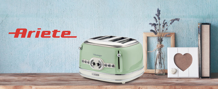 Ariete Broodrooster 4 sneetjes Vintage 1600 W groen