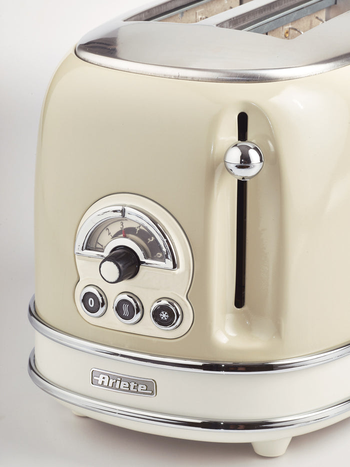 Ariete Broodrooster Vintage 2 sneden \ Beige