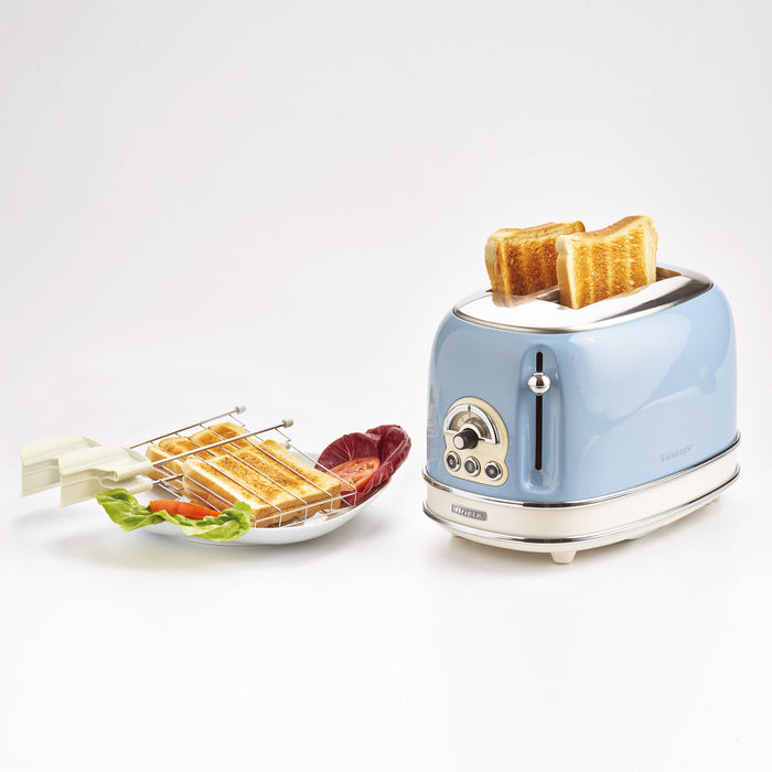 Ariete Broodrooster 2 sneetjes Vintage blauw