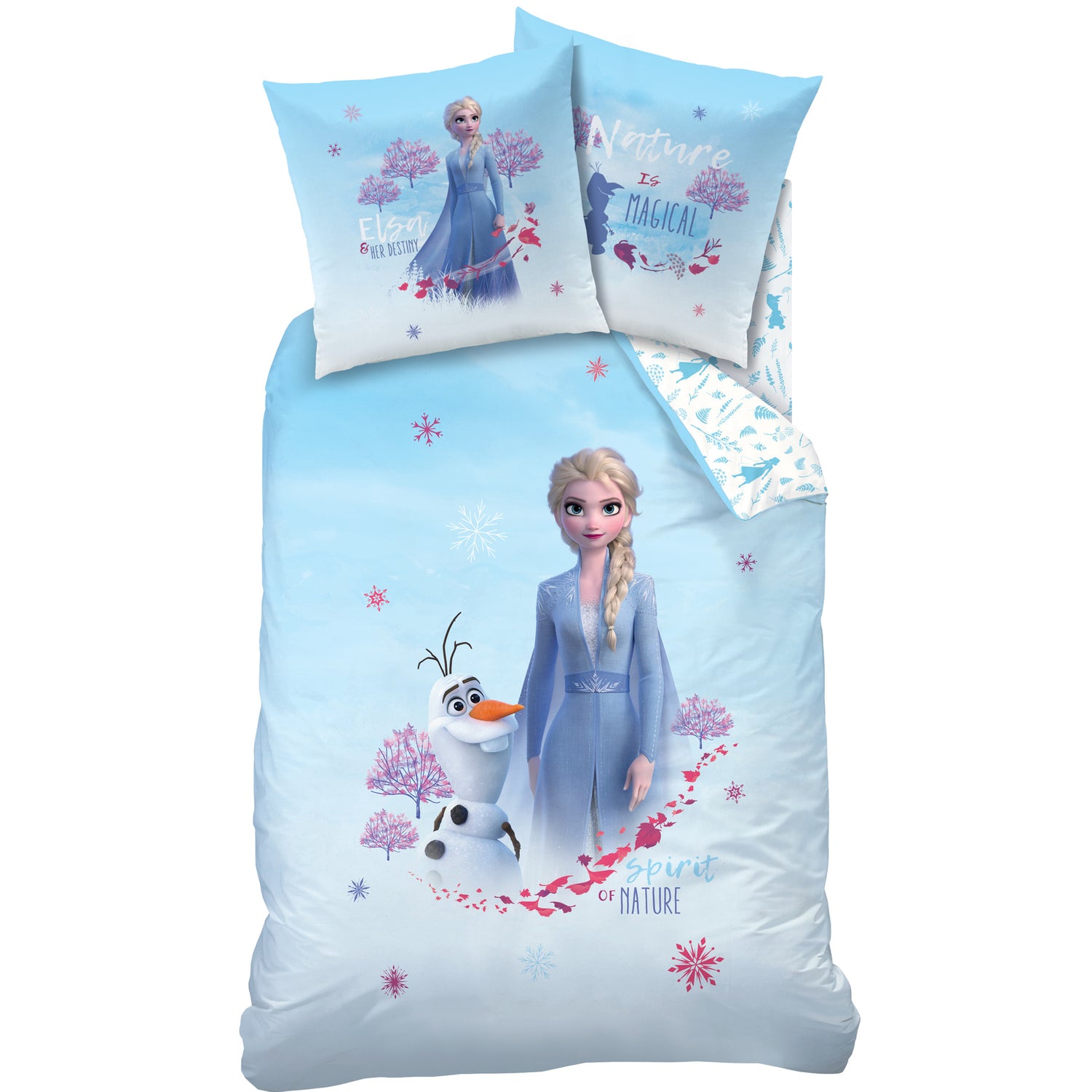 Disney Frozen Destiny Dekbedovertrek - Eenpersoons - 140 x 200 cm