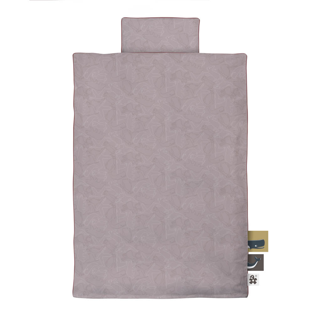 Sebra Dekbedovertrekset ledikant - 100x140cm - arctic