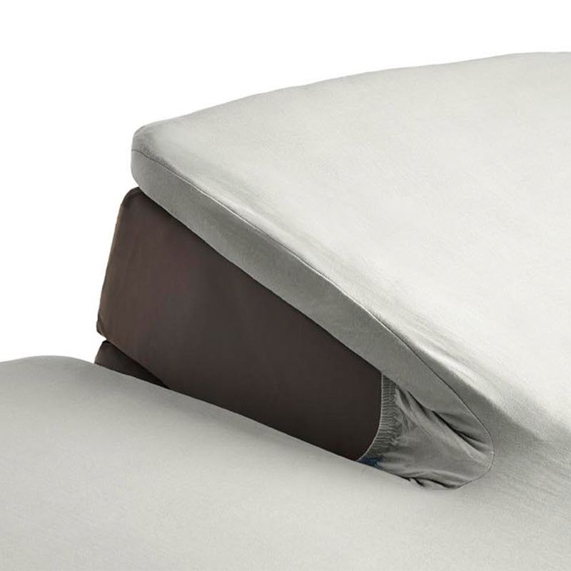 Ten Cate Katoensatijnen Splittopper Hoeslaken - 180x220+10 - Naturel