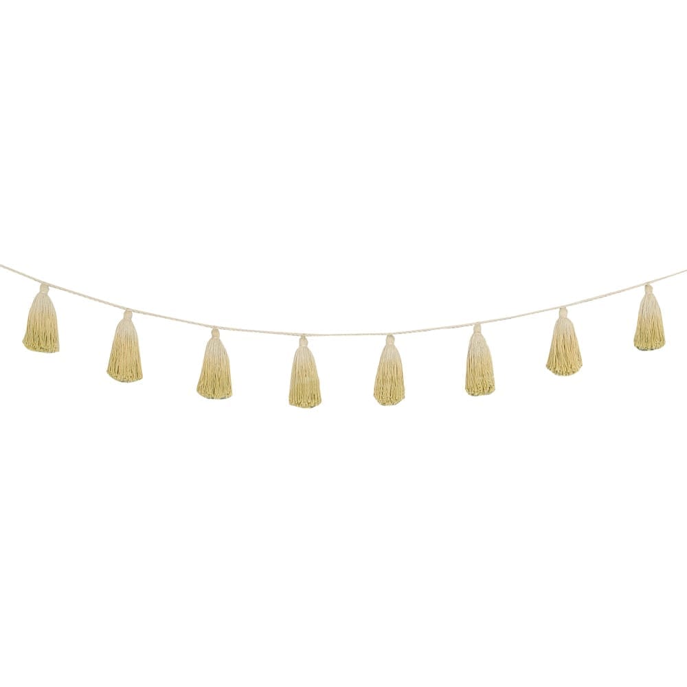 Lorena Canals Pom Pom Tie-Dye Yellow Slinger 170 cm cm