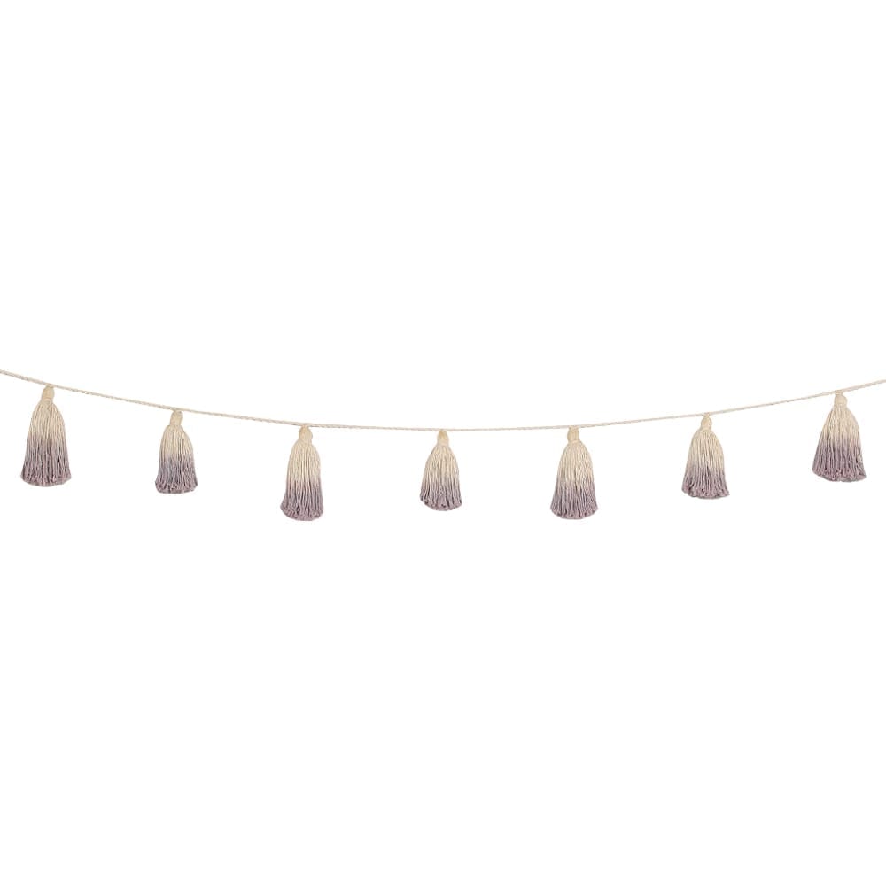 Lorena Canals Pom Pom Tie-Dye Wood Rose Slinger 170 cm cm