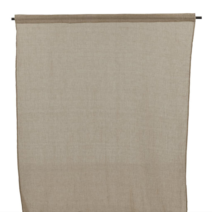 Venture Home Gordijn Elena 240x135 cm polyester donkerbeige