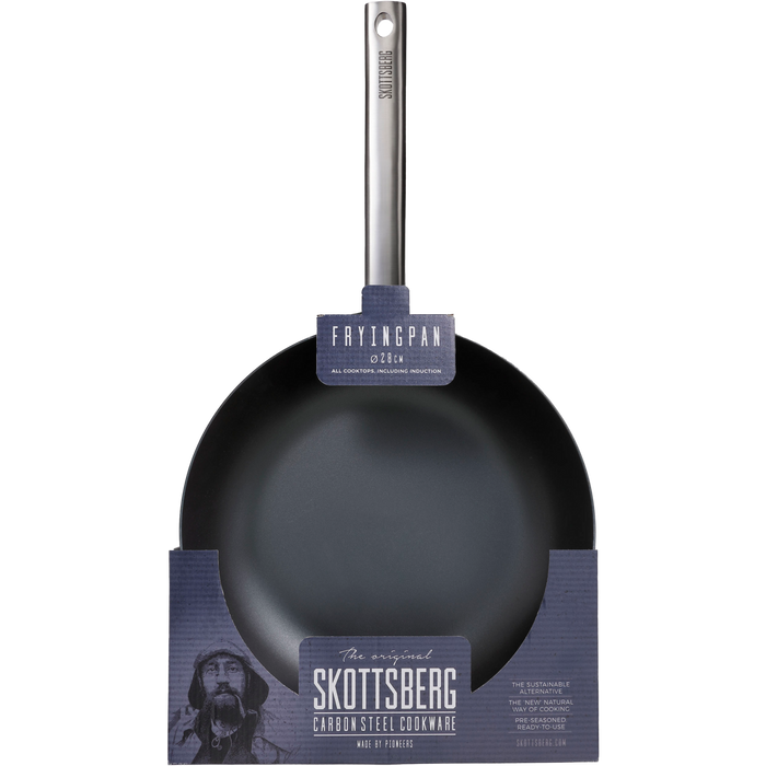 Skottsberg Koekenpan Carbon Steel 28 cm Plaatstaal