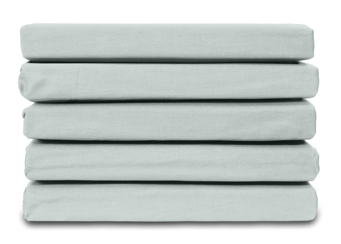 Ten Cate Katoensatijnen Hoeslaken - 180x200 - Mint