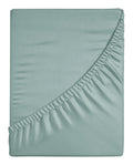 Ten Cate Premium Katoensatijnen Hoeslaken 180x200 - Mineral Mint