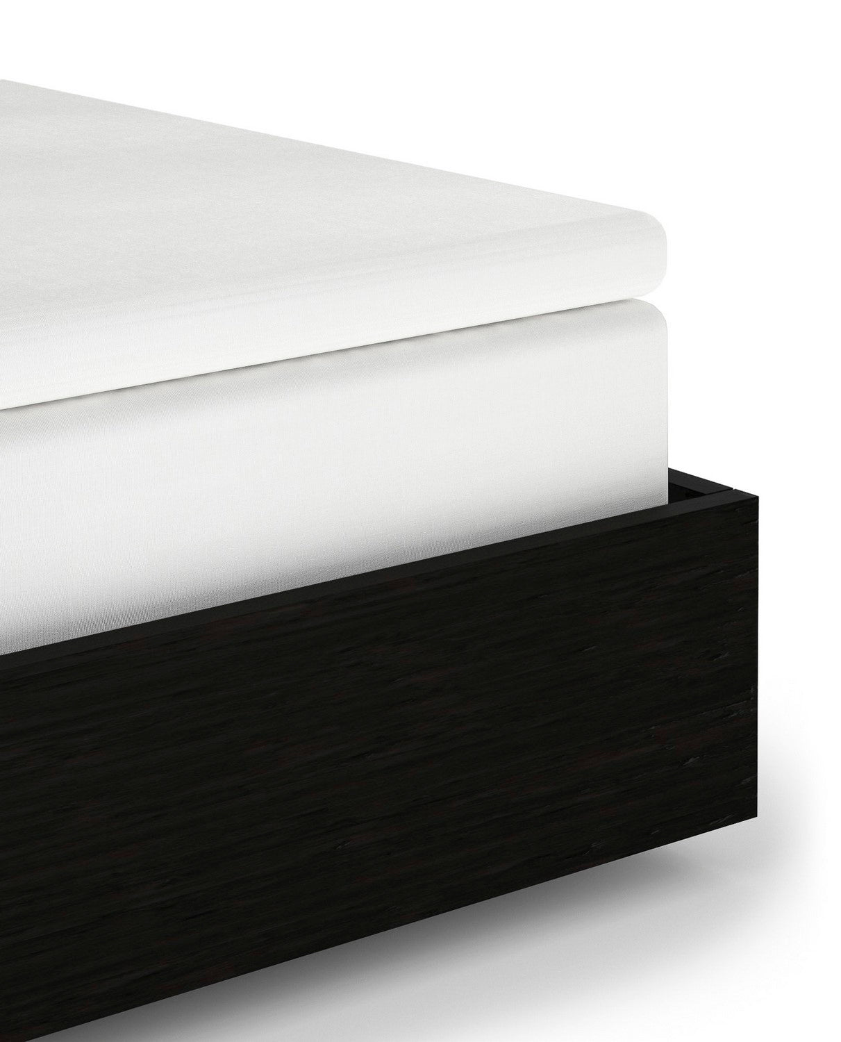 Heckett & Lane Elementi Topper Hoeslaken Katoen Satijn white