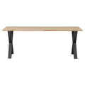 WOOOD Tablo Tafel met Alkmaar Poot - Eiken - 75x220x90
