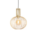 QAZQA Design hanglamp goud - Wire Bake