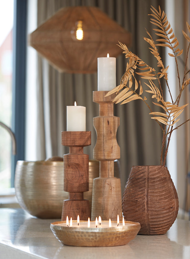 Light & Living Light&living Hanglamp Ø60x37 cm MALLOW jute naturel