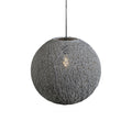 QAZQA Hanglamp corda - Grijs - Design - D 450mm