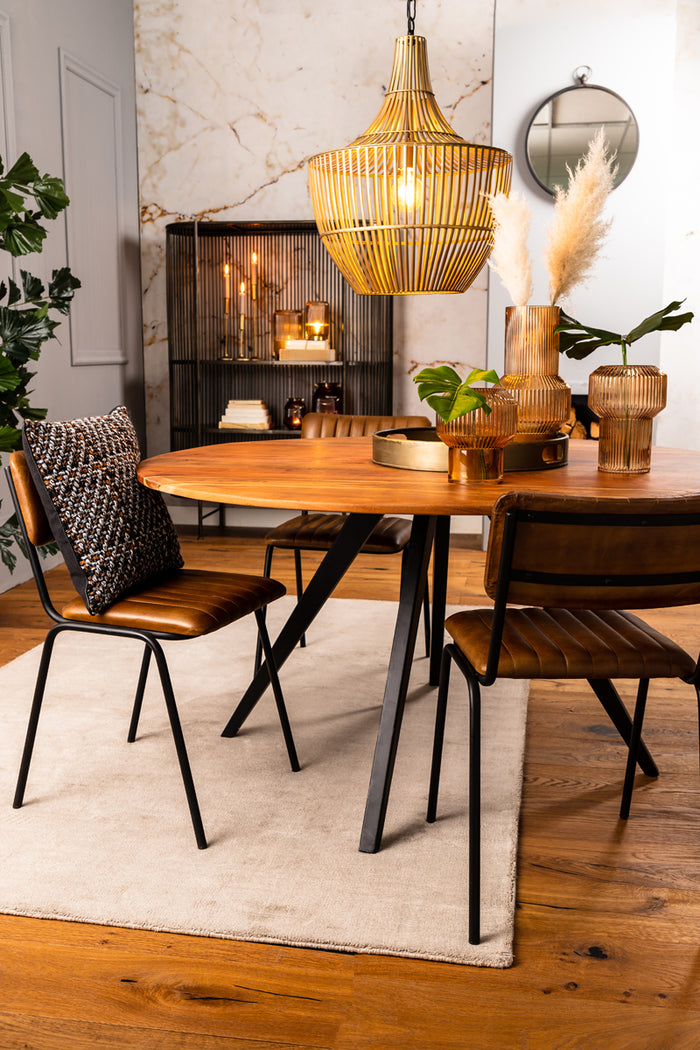 Light & Living - Hanglamp Stella - 47x47x62.5 - Brons