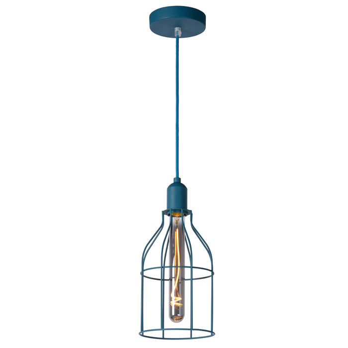 Lucide POLA Hanglamp - Blauw