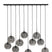 Light & Living - Hanglamp Subar - 124x35x120 - Grijs