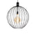 QAZQA Hanglamp wire-dos - Zwart - Design - D 600mm