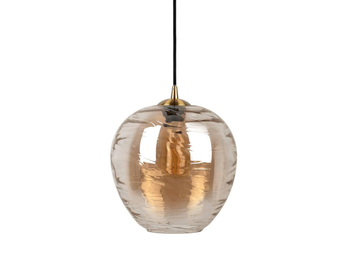 LEITMOTIV Hanglamp Glamour Globe handgemaakt