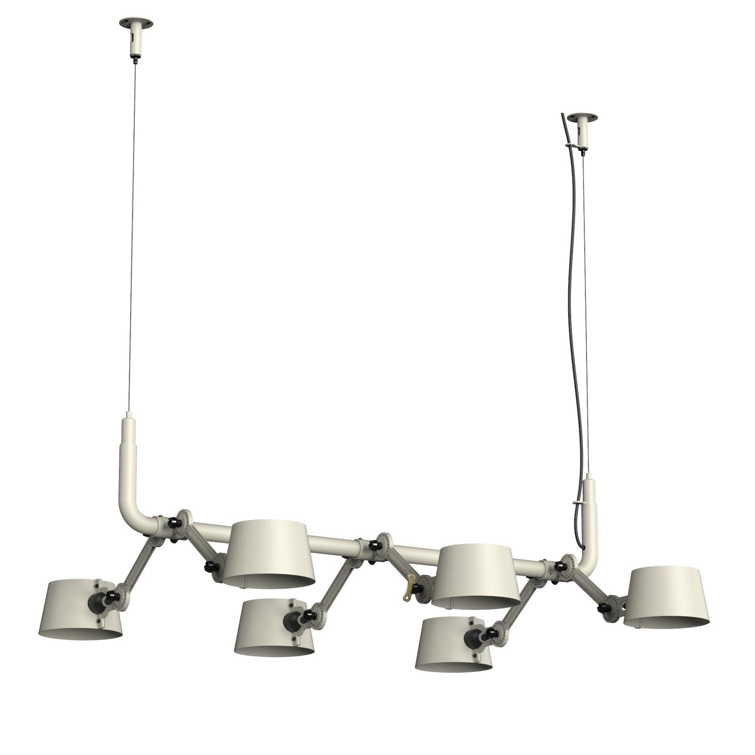 Bolt 6 hanglamp Ash Grey