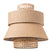 Home Sweet Home Lampenkap Cane Weave rond naturel - B:30xD:30xH:29cm