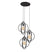 Hoyz - Hanglamp met 3 Lampen - Turn Around - Zwart - Industrieel