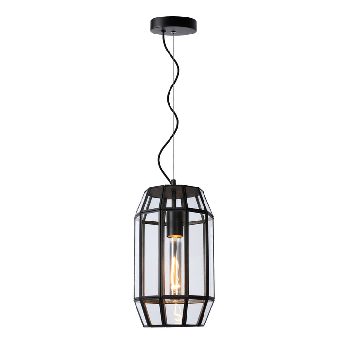 Lucide FERN Hanglamp - Zwart